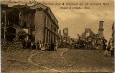 Messina dopo il terremoto 1908