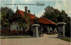 Cleveland - Entrance to John Rockefellers Residence