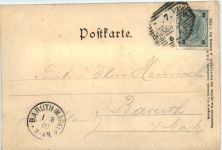 Innsbruck - Maria Theresienstrasse - Prägekarte