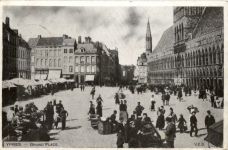 Ypres - Grand Place - Feldpost Marine Korps