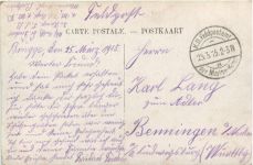 Ypres - Grand Place - Feldpost Marine Korps