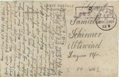Ypres - Grand Place - Feldpost 4. Infanterie Division