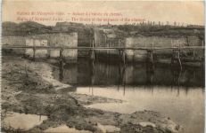 Ruines de Nieuport-Ville - Ecluse a l entree du chenal