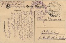 Westende - Sur le sable - Feldpost 55. Reserve Division