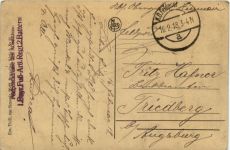 Gand - Place Ste. Pharailde - Feldpost Bayr. Fuss Artl. Regiment