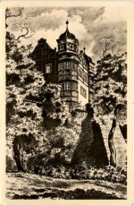 Bernburg - Saale - Die Leuchte am Schloss