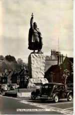 Winchester - King Alfred Statue