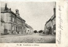 Hauptstrasse in Sissonne - Feldpost Bayr. Res. Inf. Regiment 7