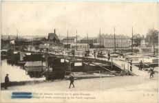 Compiegne - Pont de bateaux