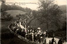 Sauvagnac - Ensemble de la Procession