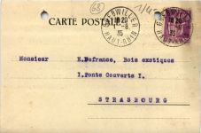 Guebwiller - Commerce de Bois