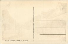 Altkrich - Rue du 2 Aout