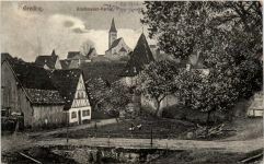 Greding - Stadtmauer-Partie