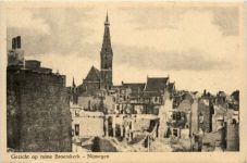Nijmegen - Gezicht op ruine Broerskerk