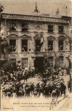 Salon - Souvenir de la visite Camille Pelletan