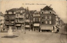 Heyst sur Mer - Place de la Station
