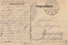 Dun vor Verdun - Feldpost