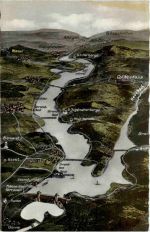 Der Möhnesee aus der Vogelschau