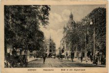 Bremen, Heerdentor, Blick in die Sögestrasse