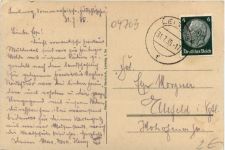 Leisnig, Blick auf Schloss Mildenstein