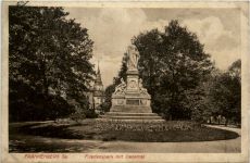 Frankenberg Sa., Friedenspark mit Denkmal