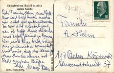 Bad Köstritz, Sanatorium, Aussen-Ansicht