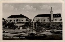Glauchau, Partie am Bahnhof
