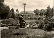 Radiumbad Brambach, Blick zur Festhalle
