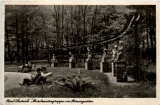 Bad Lausick, Musikantengruppe im Rosengarten