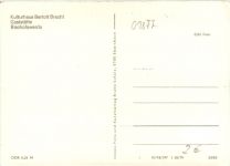 Bischofswerda, Kulturhaus Bertolt Brecht, Gaststätte