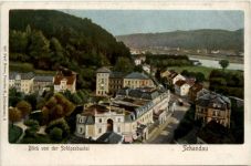 Bad Schandau, Blick von der Schlossbastei