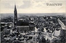 Landshut an der Isar, Blick von der Burg Trausnitz