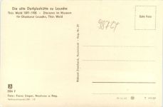 Lauscha, die alte Dorfglashütte