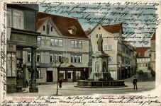 Nordhausen, Lutherplatz und Lutherdenkmal