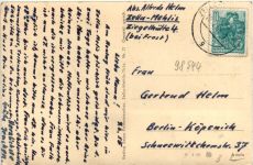 Zella-Mehlis, Rathausstrasse mit Ruppberg