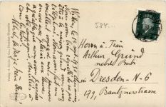 Witten a.d.Ruhr, Blick n. Helenenturm v. Hammerteich