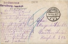 Schützenhaus Havelberg, Dom mit Burggrafenstein