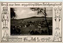 Kurort Seiffen mit dem Schwartenberg