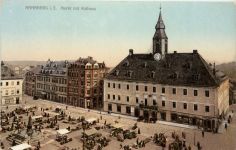 Annaberg i.E., Markt mit Rathaus