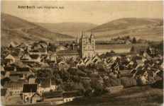 Amorbach vom Wokmann aus