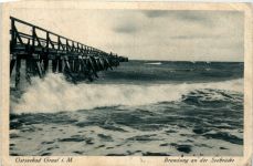 Seebad Graal, Brandung an der Seebrücke