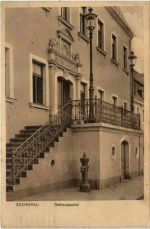 Zschopau, Rathausportal