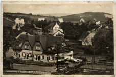 Frauenstein i. Erzgeb., Blick v. Sandberg zum Bahnhof