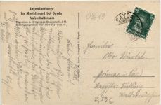 Sayda im Erzgebirge, Jugendherberge im Mortelgrund, Aufenthaltsraum