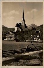 Bad Wiessee, Kirche mit Kampen