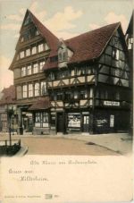 Gruss aus Hildesheim, Alte Häuser am Andreasplatz