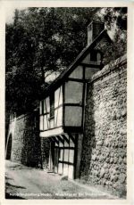 Neubrandenburg, Wiekhaus an der Stadtmauer