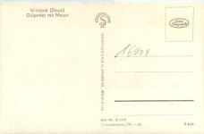 Wittstock Dosse, Gröpertor mit Mauer