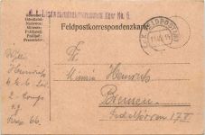 KuK Feldpost - Landsturminfanterieregiment Eger