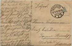 Frachttauchboot Deutschalnd - Kapitän König - Feldpost